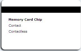 Memory chip card